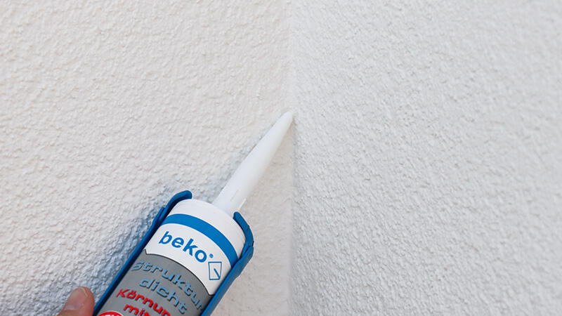 Beko Strukturdicht Acryl Körnung 1 / 2 / 3 weiß 310ml