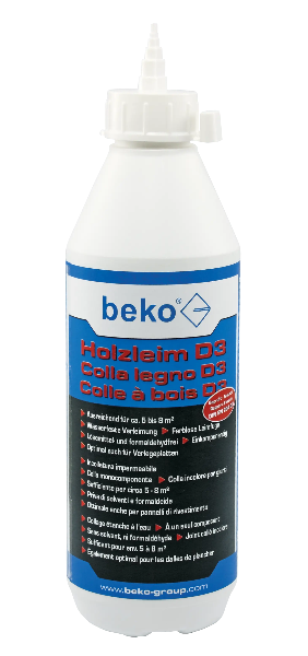 Beko Holzleim D3 weiß wasserfest  1,0 kg