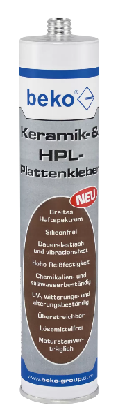 Beko Keramik- & HPL-Plattenkleber 310ml